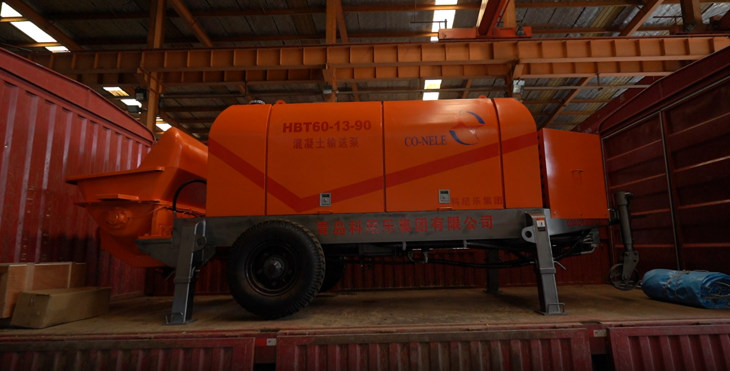 青科重工柴油混凝土輸送泵